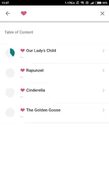 Grimms' Fairy Tales android App screenshot 2